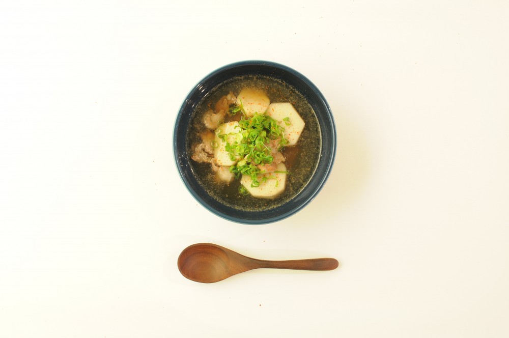 牛肉と里芋のスープ
