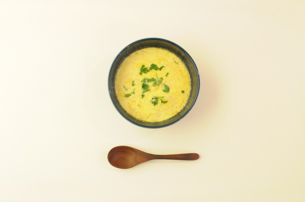 ツナと白菜のカレーミルクスープ